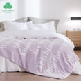 thumbnail image 1 of Cozy Comfort Throw Blanket, Get Well Gifts for Women, After Surgery Blanket, Hug Soft Fleece Healing Blanket Purple 50x60 inch, 1 of 6