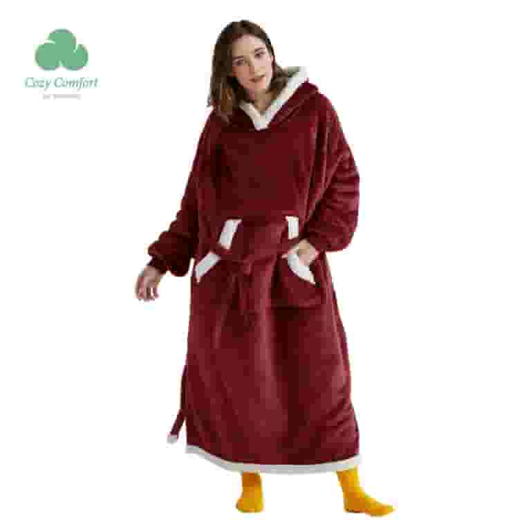 Burgungy long winter wool coat 4570 Burgungy long winter wool coat 4570