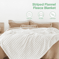 thumbnail image 1 of U by Bedsure White Fleece Queen Blanket for Couch - Super Soft Cozy Blankets for Women, Girls, 90x90 inches, 1 of 7