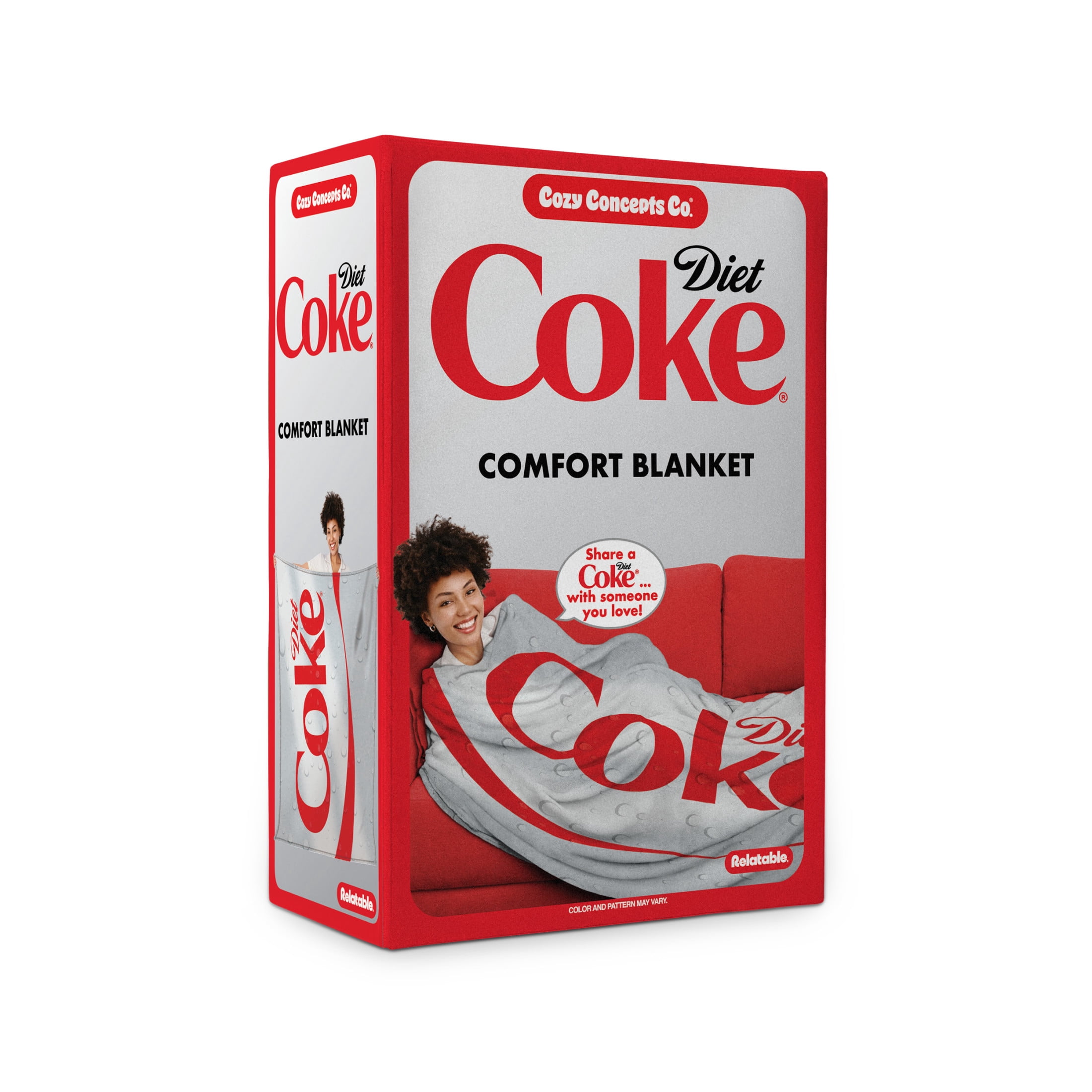 Cozy Concepts Co. Diet Coke® Comfort Blanket by Relatable