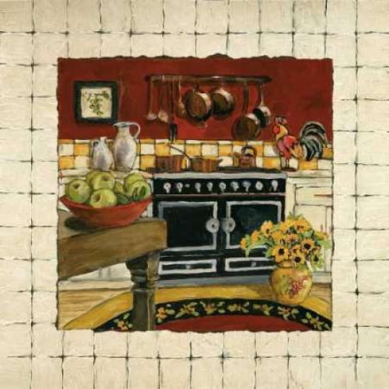 Cozy Cooking II Canvas Art - Charlene Olson (24 x 24)
