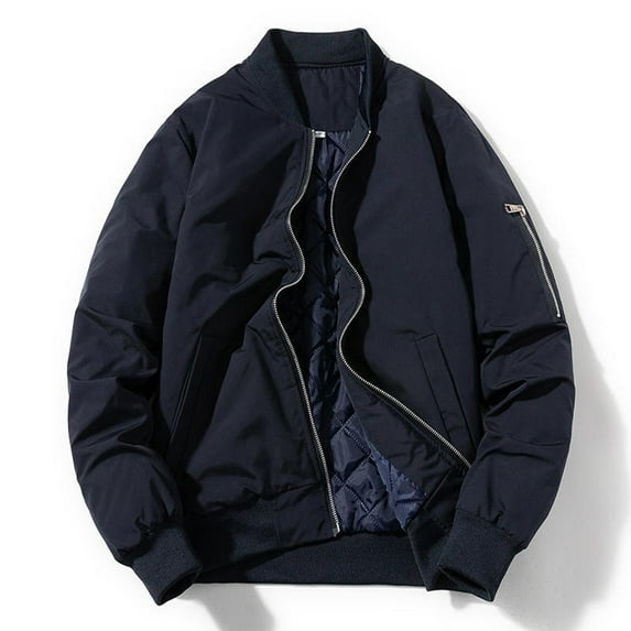 Cozy Couples' Choice! Men's & Women's Fleece-Lined Bomber Jacket - Available in 5 Colors