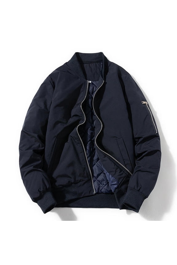 Cozy Couples' Choice! Men's & Women's Fleece-Lined Bomber Jacket - Available in 5 Colors