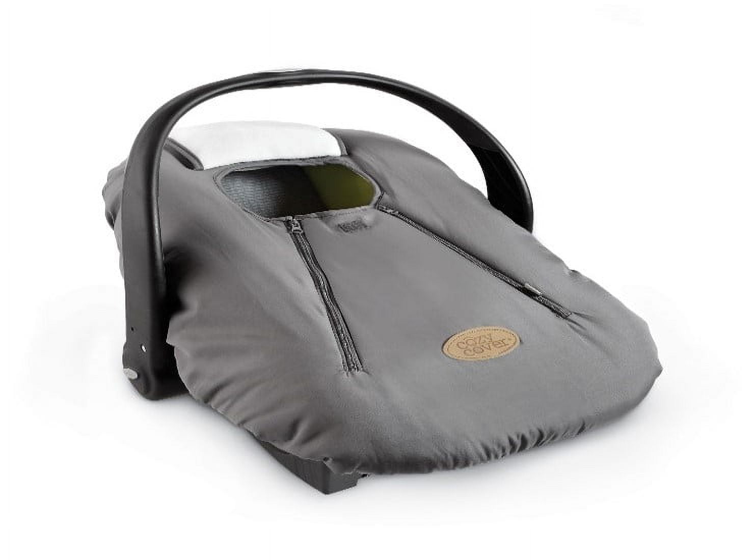 Cozy Cover 2-in-1 Infant Carrier Baby Car Seat Cover, Gray