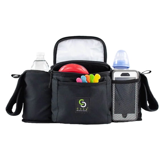 Cozy Cover 2400SC Stroller Caddy Organizer, Black & Insulated