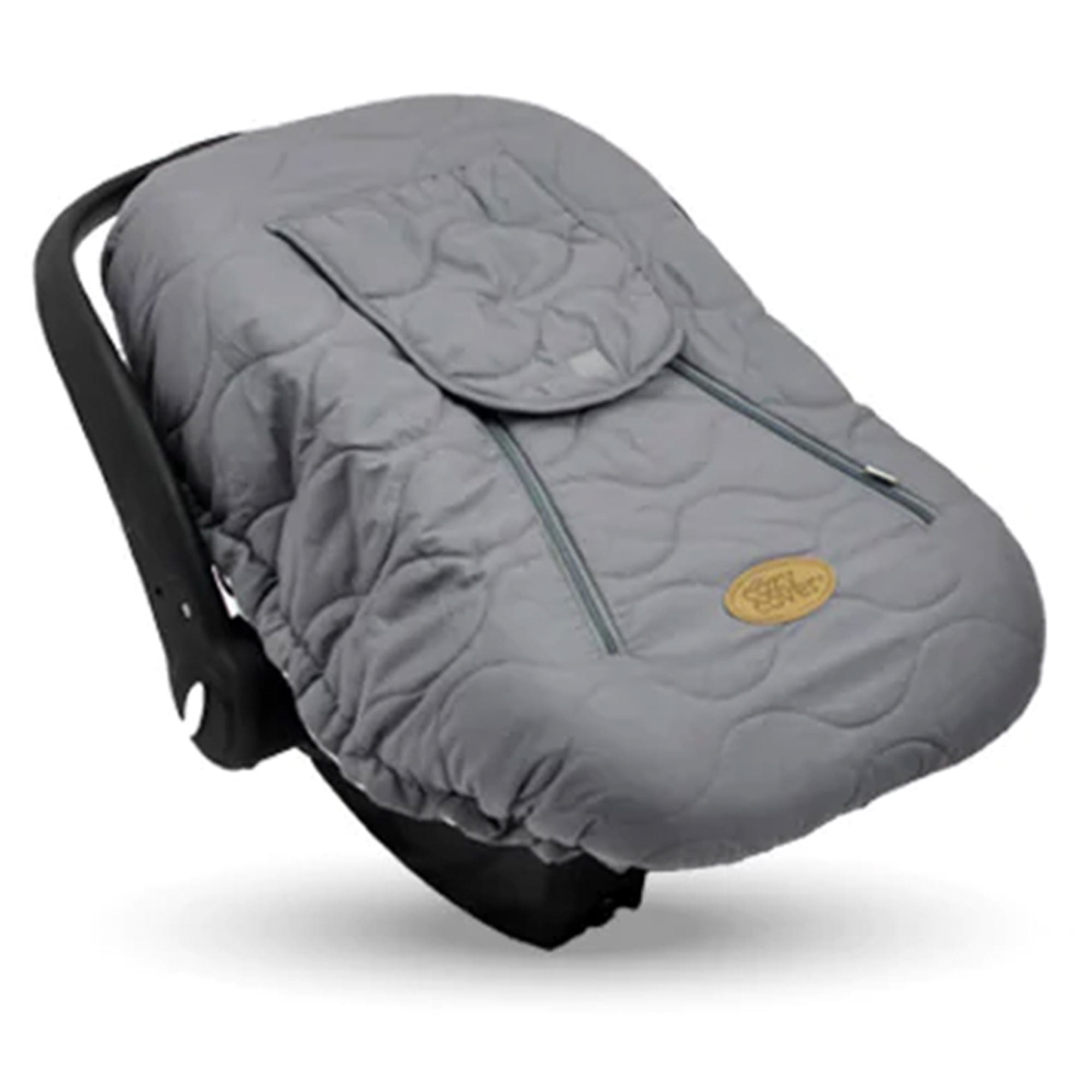 Cozy Cover Infant Car Seat Cover Gray Quilt The Industry Leading Infant Carrier Cover Trusted by Over 6 Million Moms Worldwide for Keeping Your