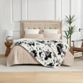 thumbnail image 1 of Cozy Cow Print Faux Fur Throw Blanket, Animal Printed Blankets Super Soft Warm Thick Fluffy Throws Home Decor for Couch Bed Sofa Women, 1 of 9