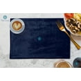 thumbnail image 1 of The Cozy Creations Set of 24 Velvet Placemats, Table Place Mats for Dining Table Decor Luxurious Velvet Wedding Christmas Party Decor Placemats, Blue Velvet Placemat, 13x18 Inch, 1 of 3