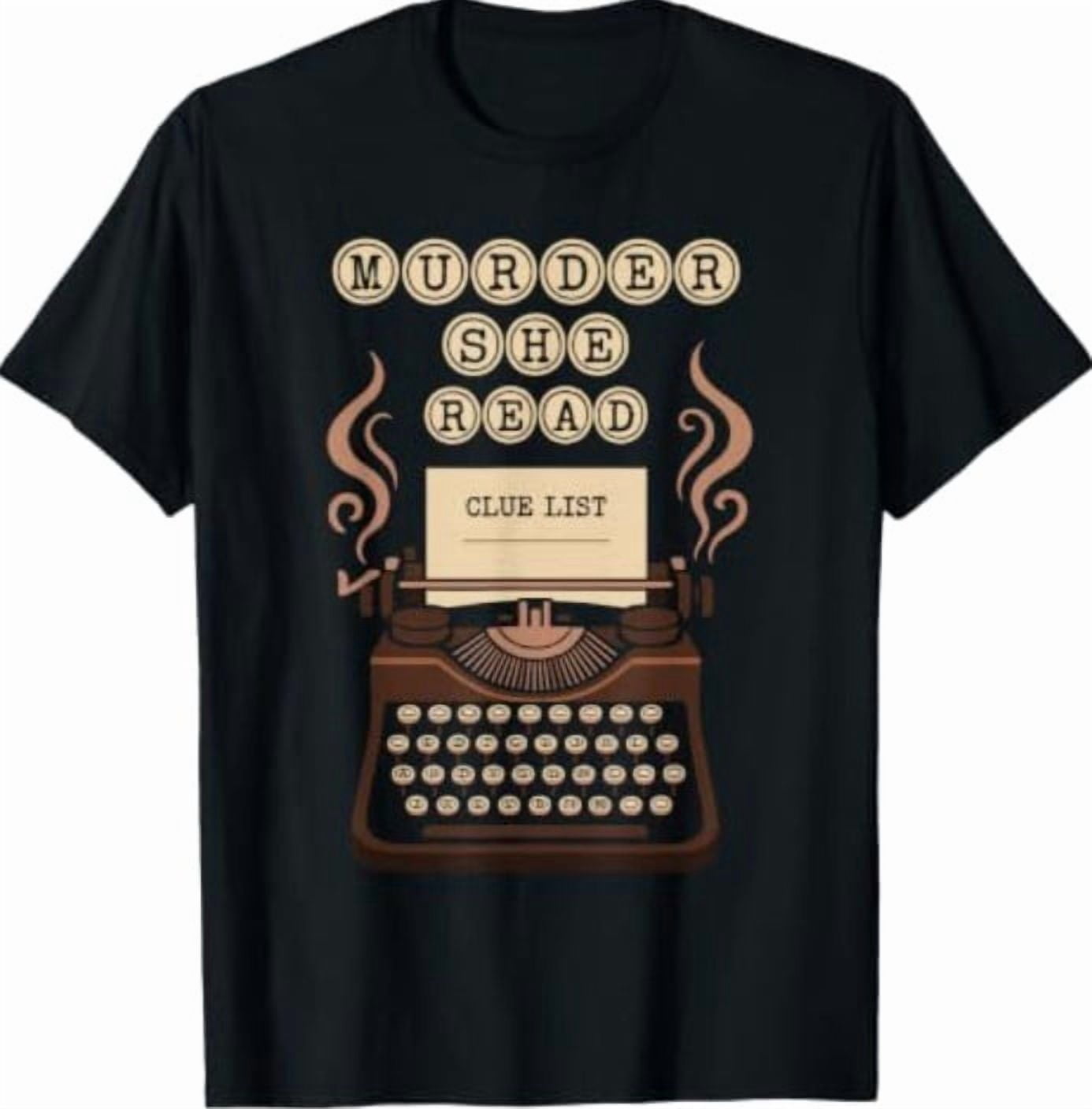 Cozy Crime Club Mystery Reader Bookish Sleuth Gift T-Shirt - Walmart.com