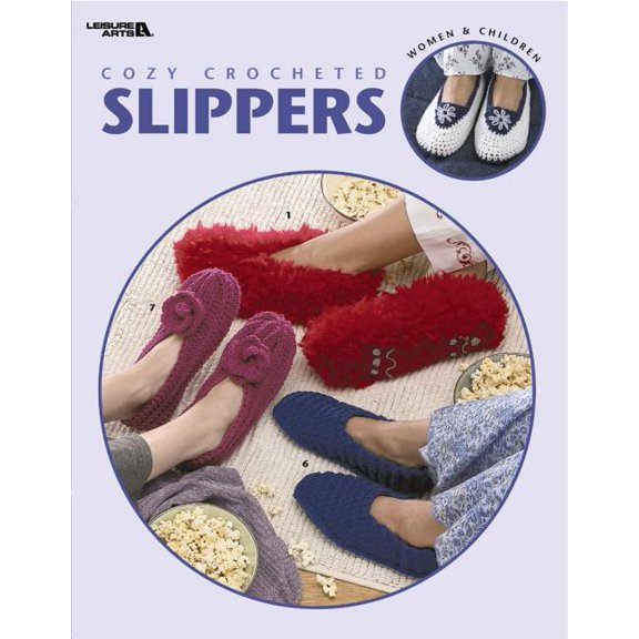 Cozy Crocheted Slippers : Women & Children (Paperback)