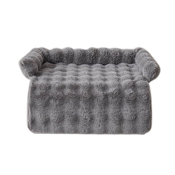 Cozy Dog Mat For Couch Calming Pet Bed Washable Furniture Protector Soft Sofa Cover Blanket For Puppy And Cats Comfortable Pet Bedding