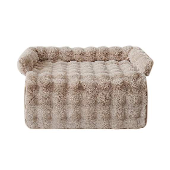 Cozy Dog Mat For Couch Calming Pet Bed Washable Furniture Protector Soft Sofa Cover Blanket For Puppy And Cats Comfortable Pet Bedding