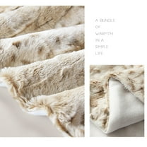 Cozy Double-layer Flannel Leopard Print Blanket for Sofa and Home Decor - Perfect for Picnics and Indoor Use