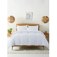 thumbnail image 1 of Cozy Down Alternative Comforter - Reversible - White - Twin, 1 of 5
