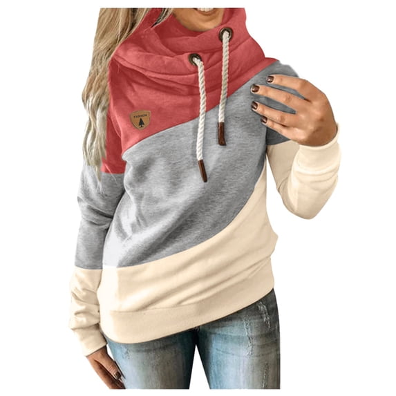 Cozy Fall Hoodies for Women Oversized Sweatshirt Casual Pullover with Pockets Trendy Autumn Outfits Loungewear Basic