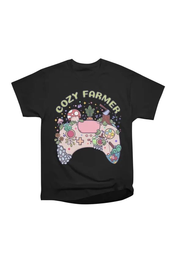 Cozy Farmer T-Shirt Tee Gift For Him Merch For Her Apparel For Friend
