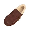 thumbnail image 1 of Cozy Faux Suede Clogs for Women, Comfortable Slip On Mule Loafers with Fleece Lining Womens Dressy Office Work Flats Shoes with Adjustable Buckle, 1 of 9