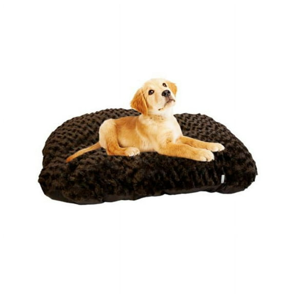 Cozy Faux Synthetic Fur Pet Bed- 4 Piece
