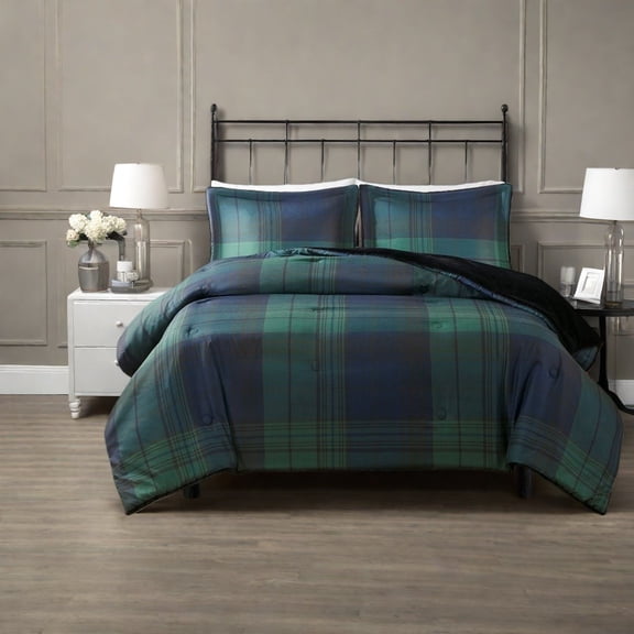 Cozy Faux Wool to Faux Fur Bedding Sets Multicolor Polyester Comforter Set Rustic and Modern Design for Premium Comfort