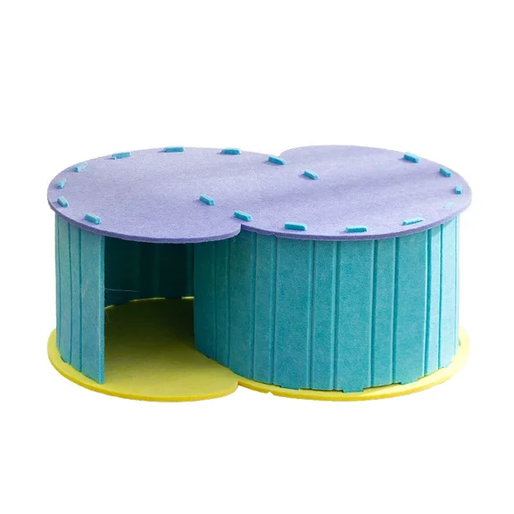 Cozy Felt Cat Tunnel And Sleepspace In Stylish Design For Indoor Cats