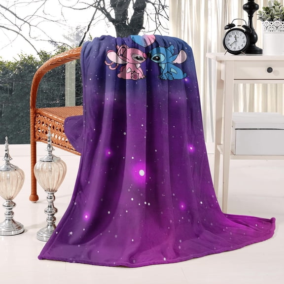 Cozy Flannel Cartoon Throw Blanket for Cartoon Lovers-50”x60”,Cartoon Movie Soft Throws All Season Blanket for Couch Bed Chair