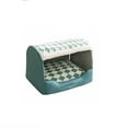 thumbnail image 1 of Cozy Foldable Dog House Bed, Soft Plush Cave Dog Bed for Dogs and Cats, Indoor Warm Removable Cushion, Easy to Clean(Green, 13.8x11.8x11.8in), 1 of 2