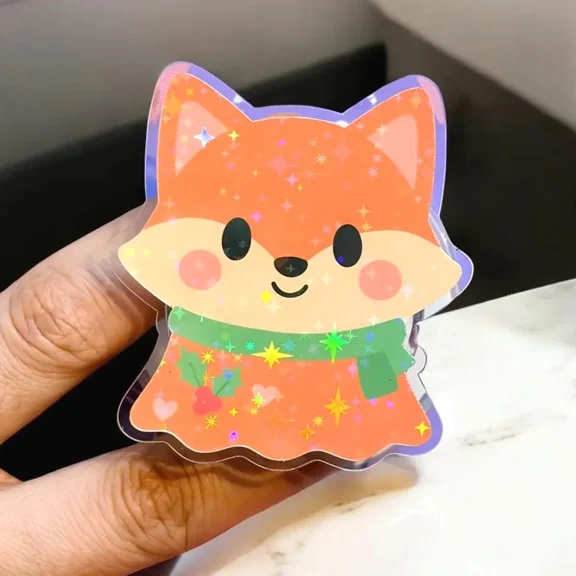 Cozy Fox MagSafe Grip Christmas Cute Design