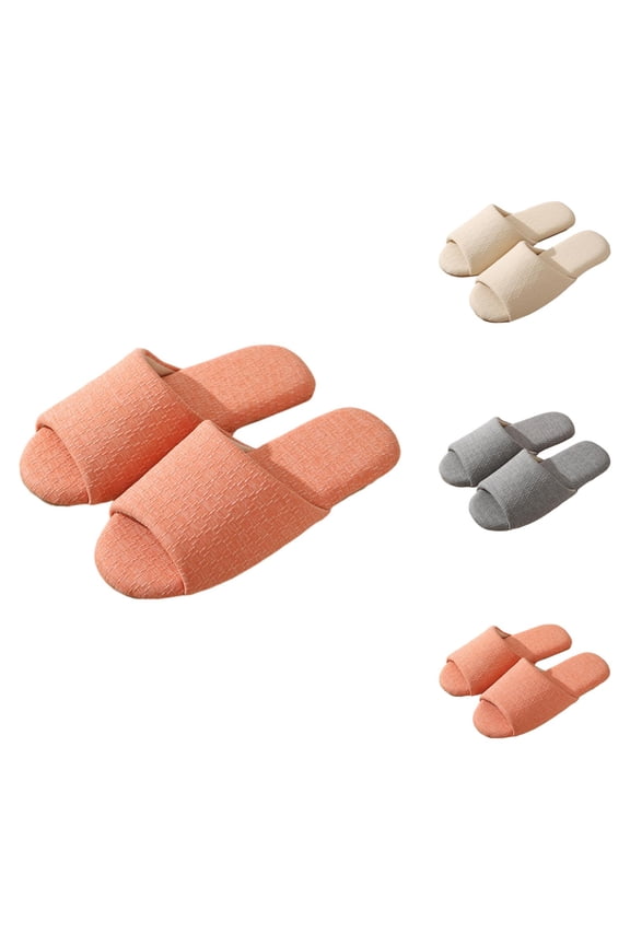 Cozy Fuzzy Slippers for Women Soft Plush Indoor Slides Comfortable Women's Open Toe Design For Year Round Use Sole Shoes Quiet Footwear Couples Ideal Relaxation And Leisure