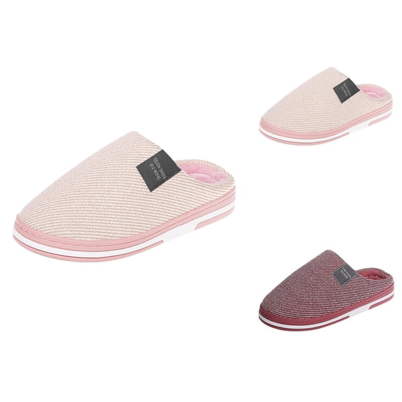 Cozy Fuzzy Slippers for Women Travel Warm Indoor Comfort Women's Autumn Plush Winter Thick Soled Slippers Home Warm Slippers And Women's Slipper