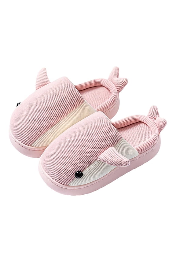 Cozy Girls Slippers for Winter - Soft Indoor Outdoor Booties for with Heel Cover Winter Footwear for Light Pink,200