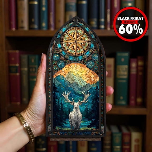 Cozy Glow Library Booknook, Wooden Book Nook With Candle, Fantasy Bookshelf Insert, Unique Wooden Decor, Gift For Book Lovers