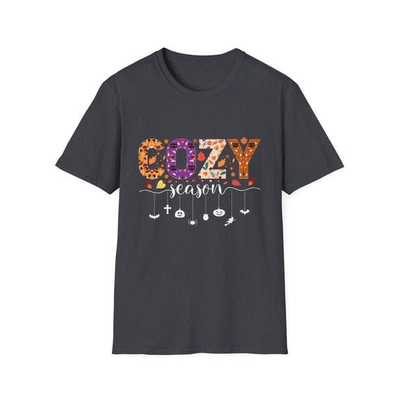 Cozy Halloween Fun Festive Season T-Shirt