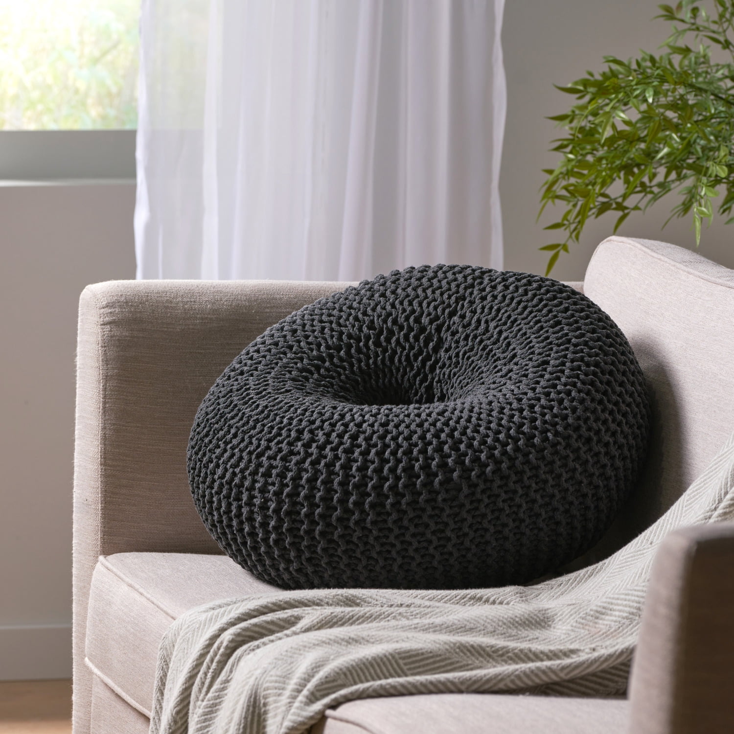 Neutral pouffe discount