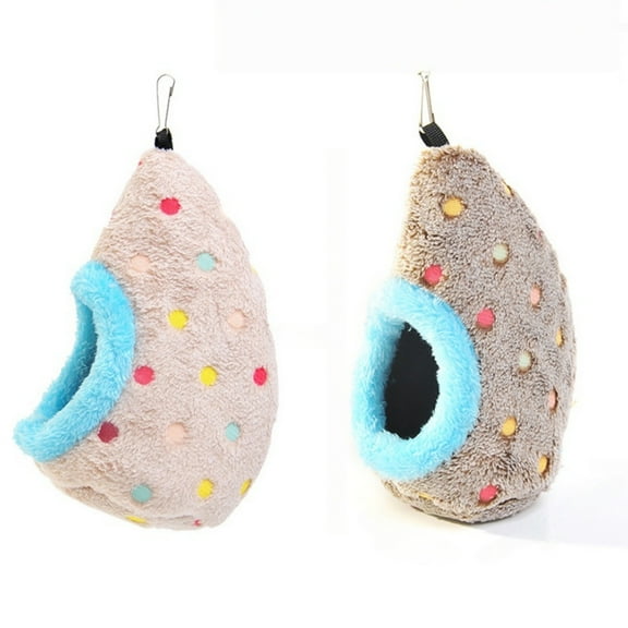 Cozy Hanging Hut Sleeping Bed For Small Medium Parrots Conures Lovebirds Finches And Birds