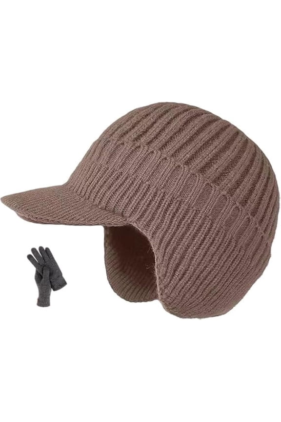 Cozy Head Beanie, 2026New Cozy Head Beanie, Winter Hats with Brim and Ear Flaps