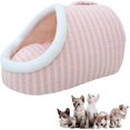 thumbnail image 2 of JENPECH Cat Bed Cave - Soft Warm Pet Bed For Indoor Cats & Small Dogs (Dark Green, Large) 2 of 13