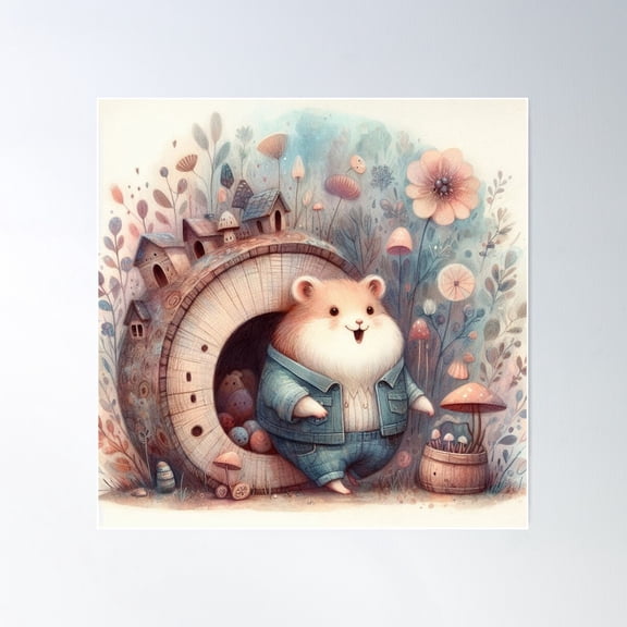 Cozy Home Poster Wall Art, Modern Wall Decor For Living Room Bedroom, 8x12 UNFRAMED