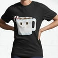 thumbnail image 1 of Cozy Hot Chocolate Active Holiday Winter Season Drink Unisex T-Shirt , up to Size 5XL, 1 of 2