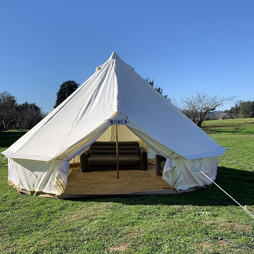 Outdoor Waterproof Oxford Cloth Family Camping Bell Tent Outdoor Waterproof Oxford Cloth Family Camping Bell Tent