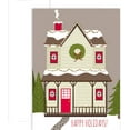 thumbnail image 1 of Cozy House Masterpiece Studios Boxed Holiday Cards 2018, white, 1 of 2