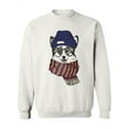 thumbnail image 1 of Cozy Husky Design  Sweatshirt Women -Image by Shutterstock, Female Small, 1 of 4