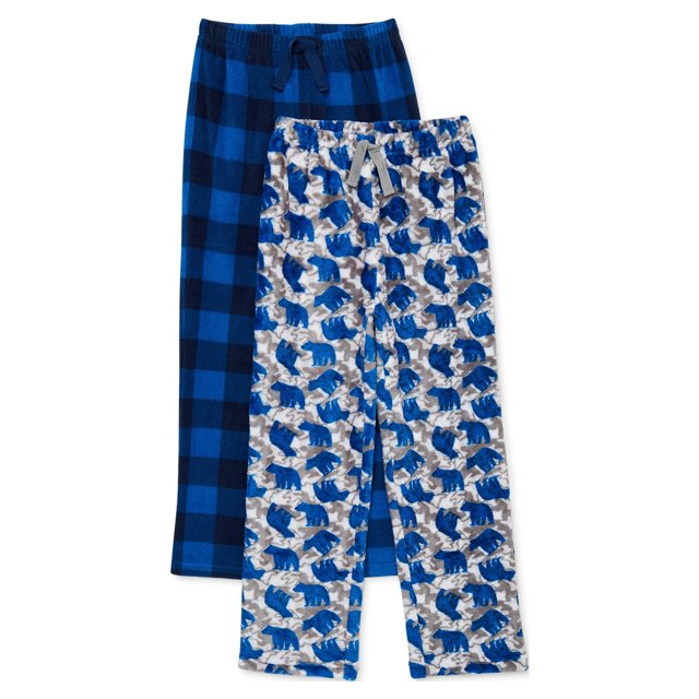Cozy Jams Boys Pajama Sleep Pants, 2Pack, Sizes 820