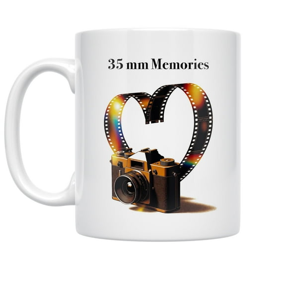 Photography Lover's Ceramic Mug - White 11 oz Coffee Mug - Cozy Keepsake