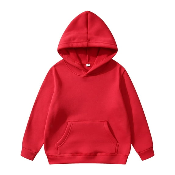 Cozy Kids Hoodie - Boys & Girls Pullover Sweatshirt with Pocket, Soft Winter Wear, Stylish Unisex Casual Hooded Top for Play & Outings,Size:8-10 Years