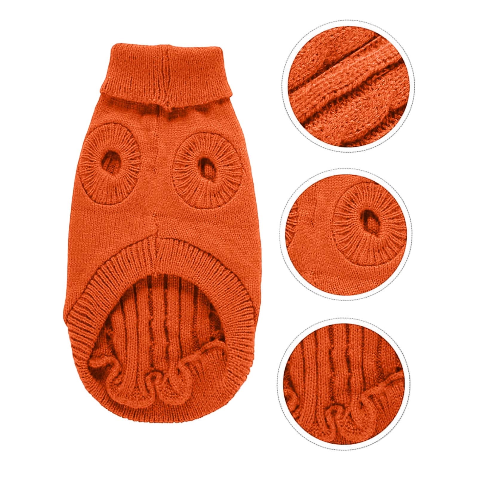 Cozy Knitted Winter Pet Sweater Warm Puppy Cat Coat Jacket Apparel for ...