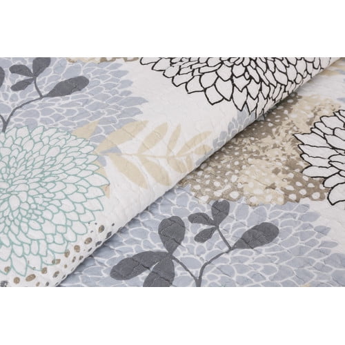 Cozy Line Home Fashion Nina Floral Quilt Set