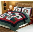 thumbnail image 1 of Cozy Line Home Fashions Happy Christmas 2-Piece Cotton Quilt Bedding Set, Coverlet Bedspread (Happy Christmas, Twin - 2 Piece), 1 of 6
