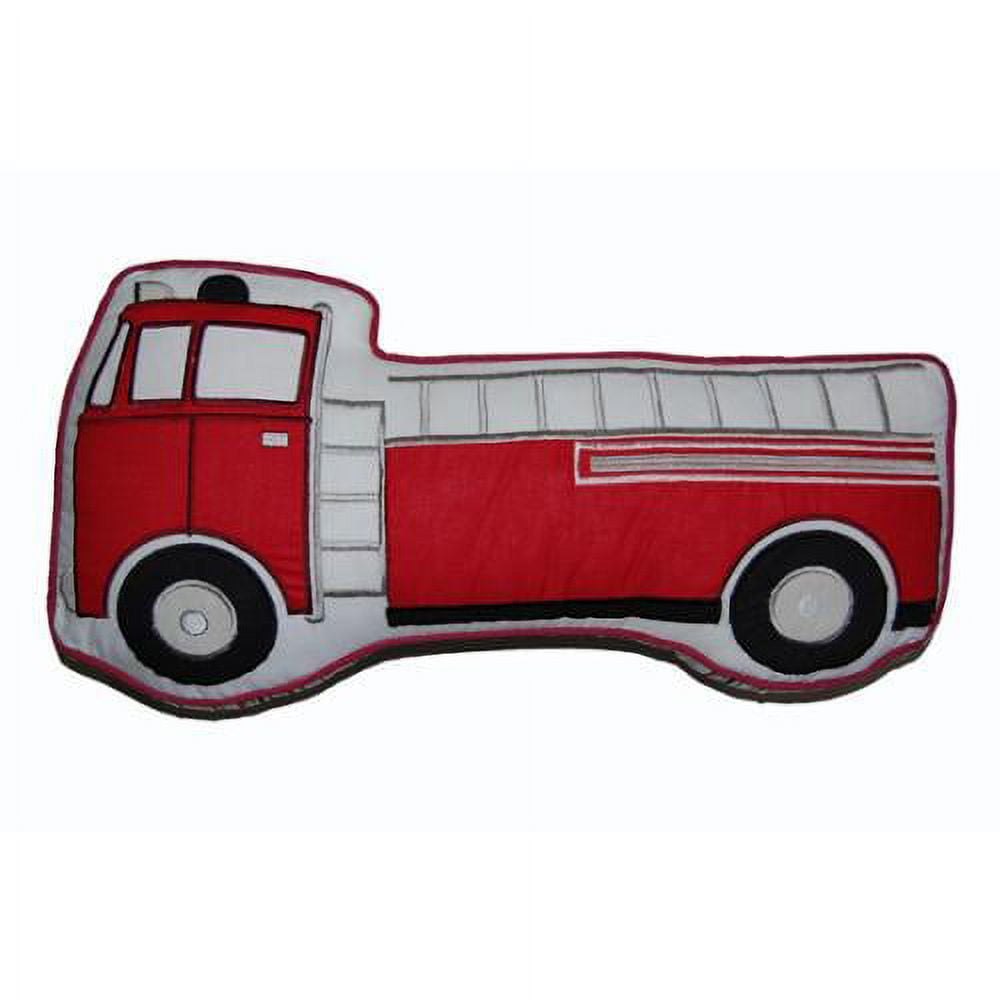 Cozy Line Home Fashions, Inc. Decorative Classic Red Fire Truck Throw