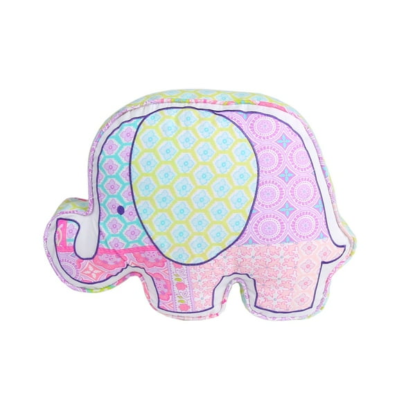 Cozy Line Home Fashions Inc Elephant Shaped Decorative Throw Pillow