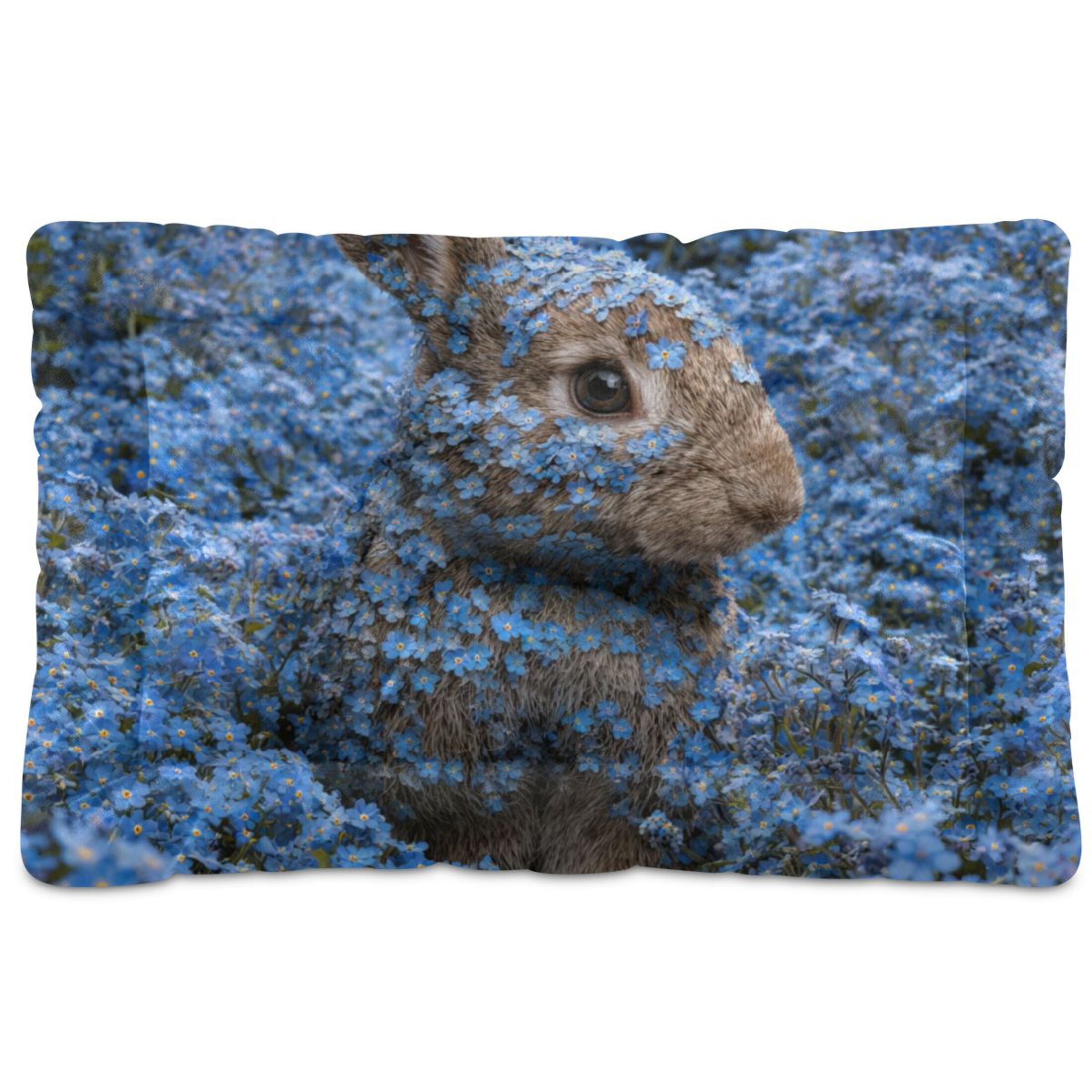 Cozy Mat Pet Bed Indoor Outdoor Warm Soft For Cat Dog Puppy(S/M) Bunny
